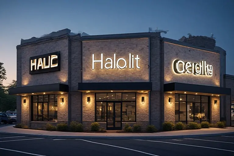 Types of illuminated commercial signs