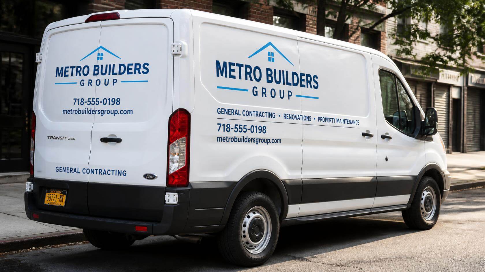 Van Cut vinyl lettering