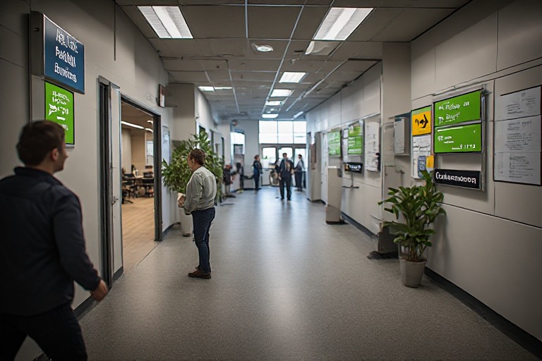 Wayfinding system visitor testing