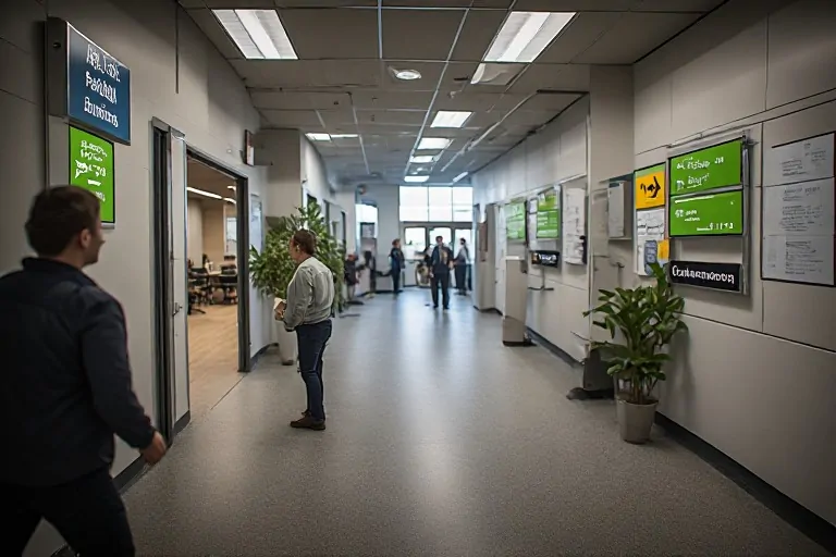 Wayfinding system visitor testing