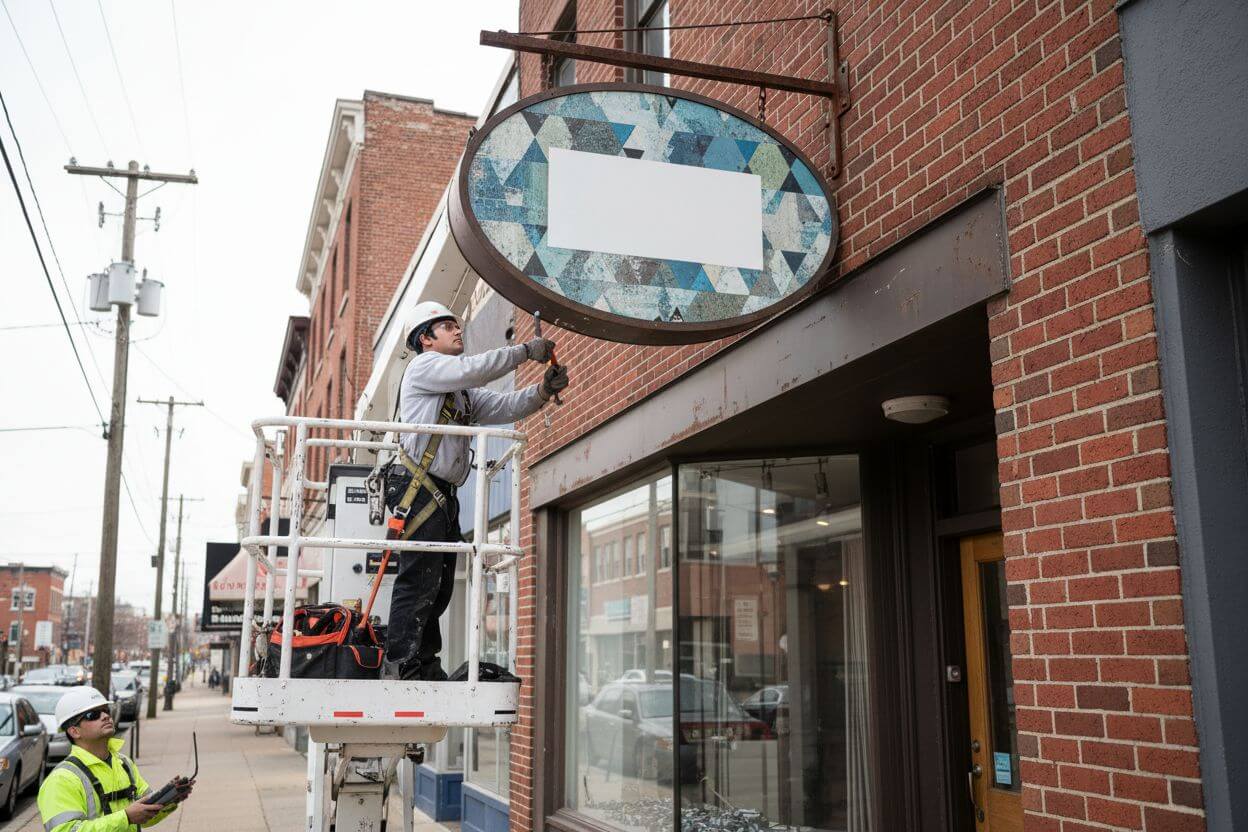 blade signage maintainence service