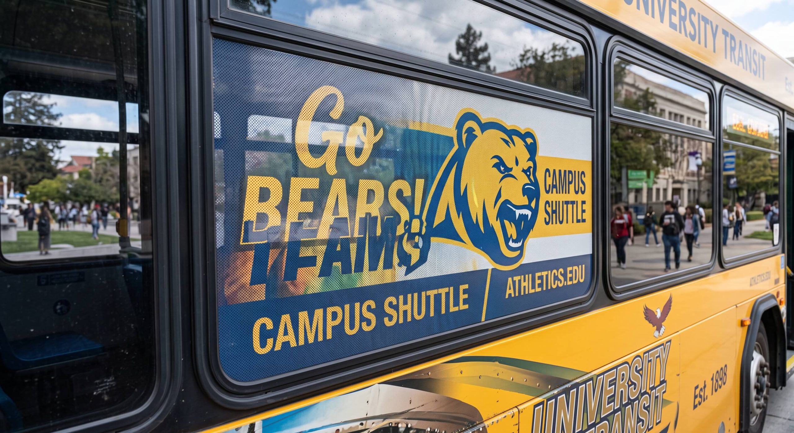 bus window graphics