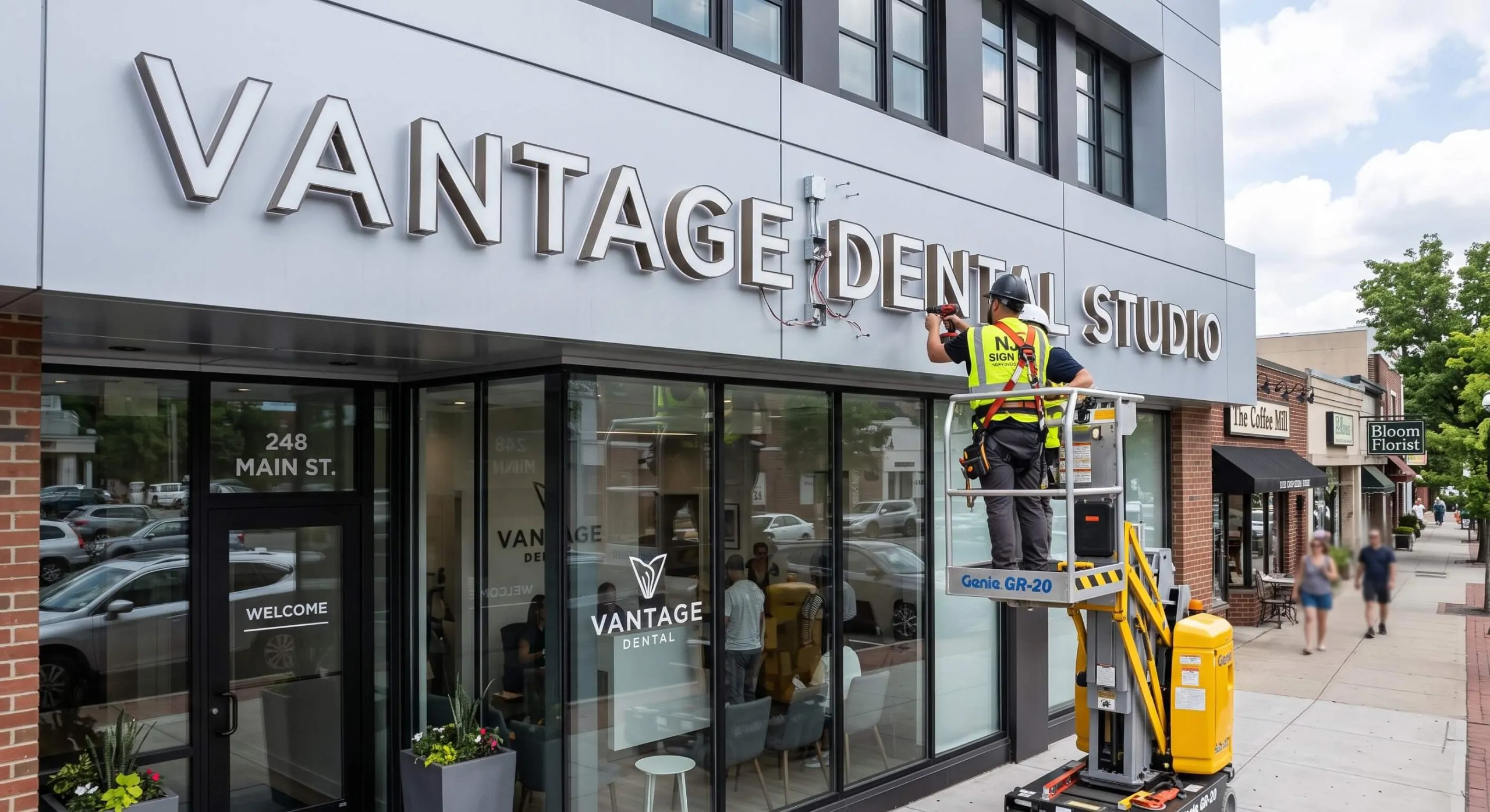 channel letter installation service nj
