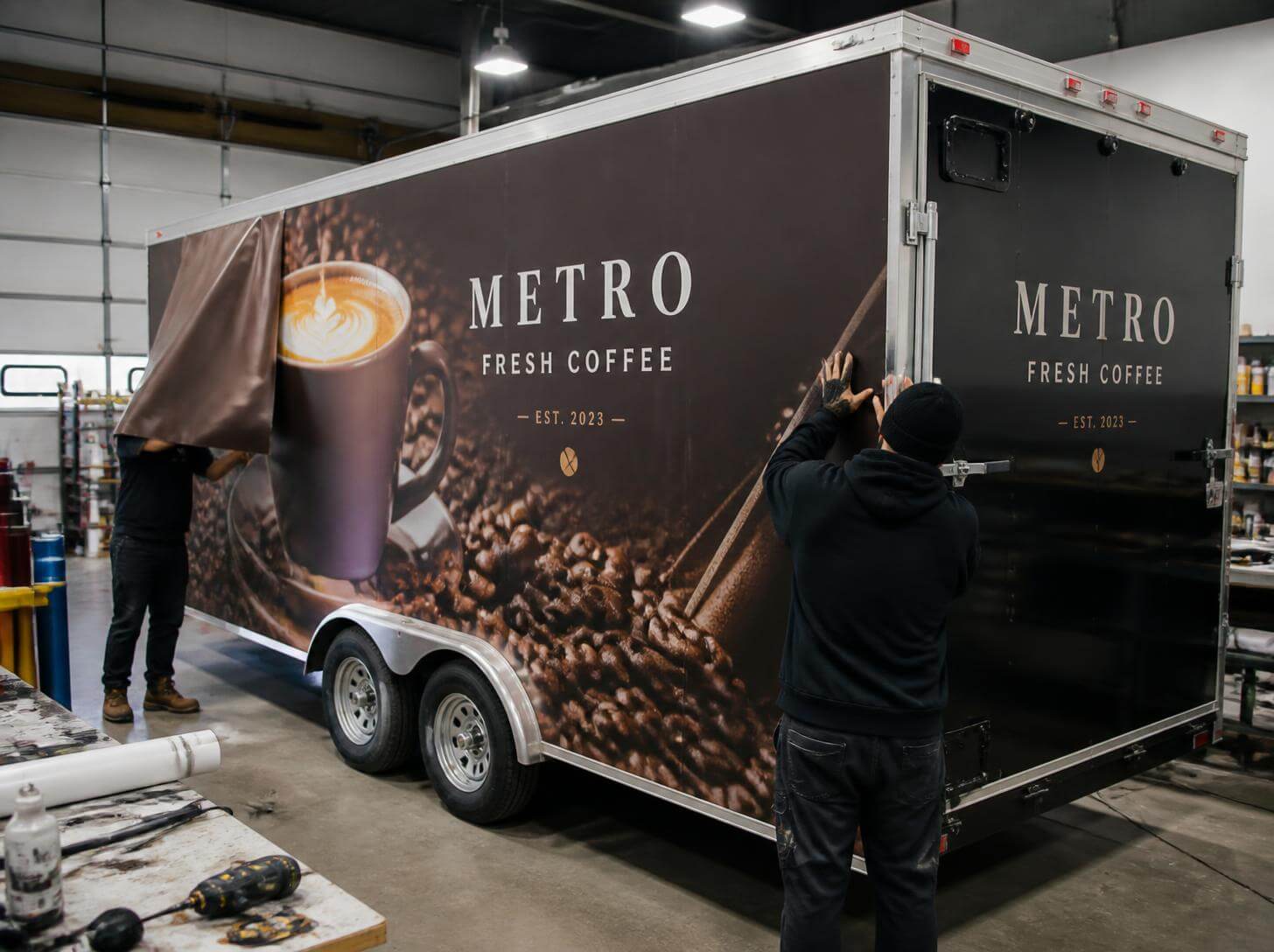 commercial trailer graphics nj