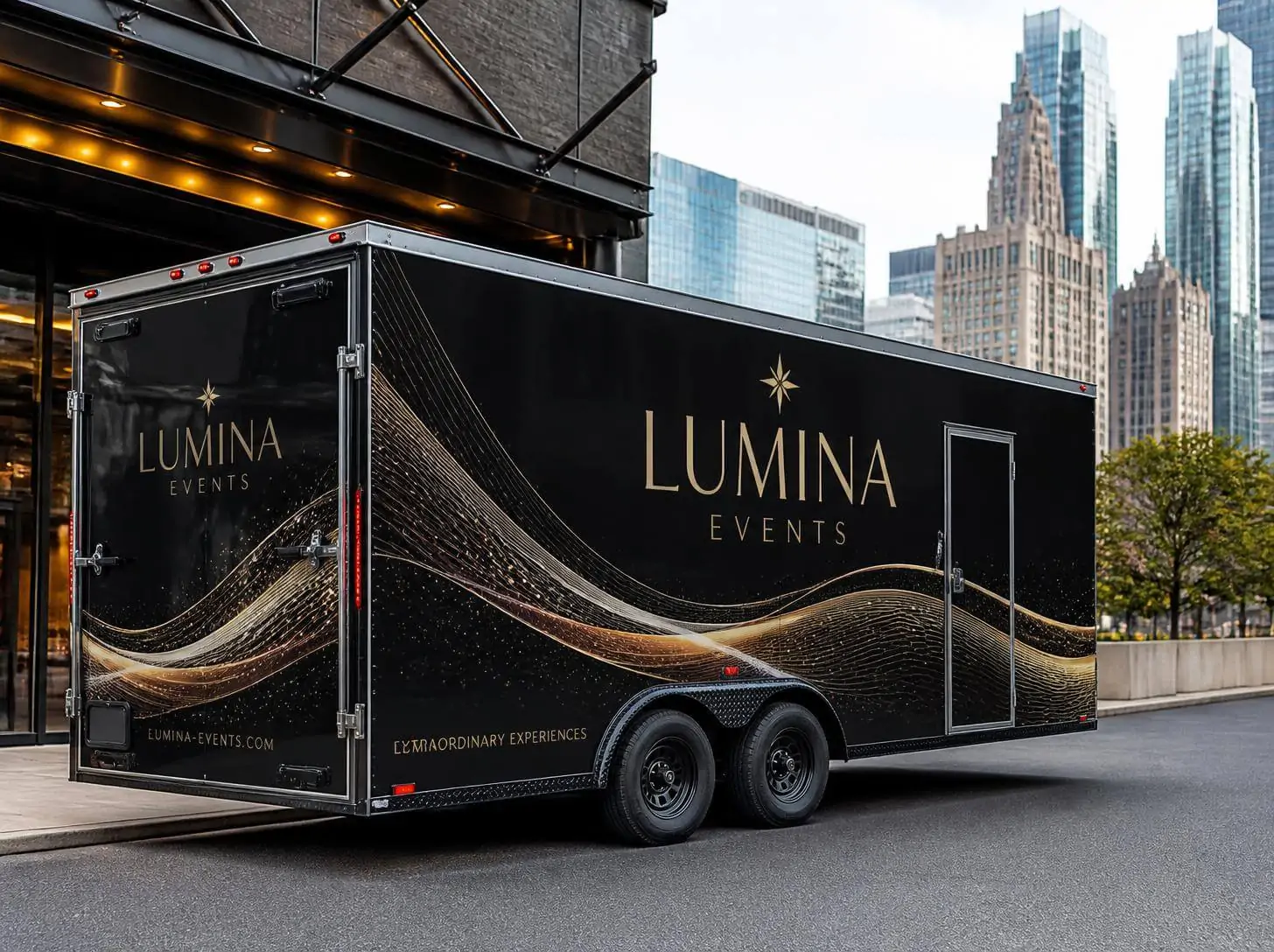 commercial vinyl trailer graphics nj