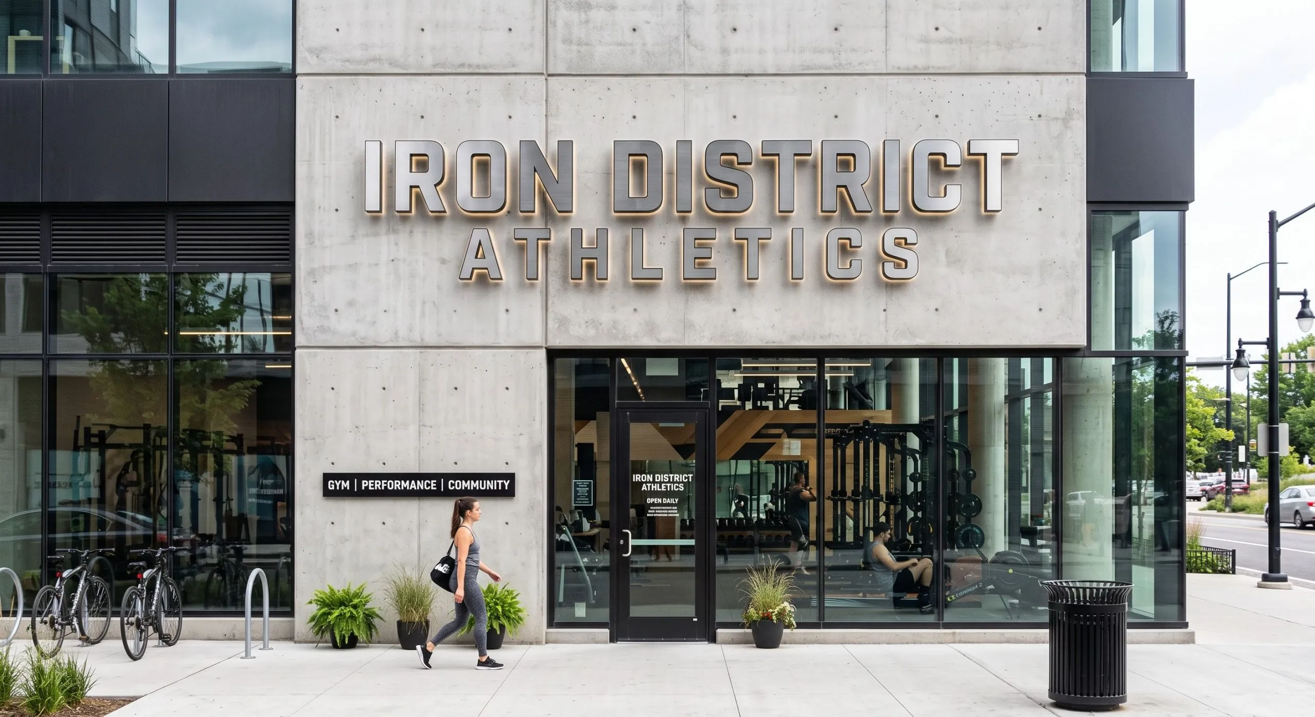 custom channel letters for business storefront