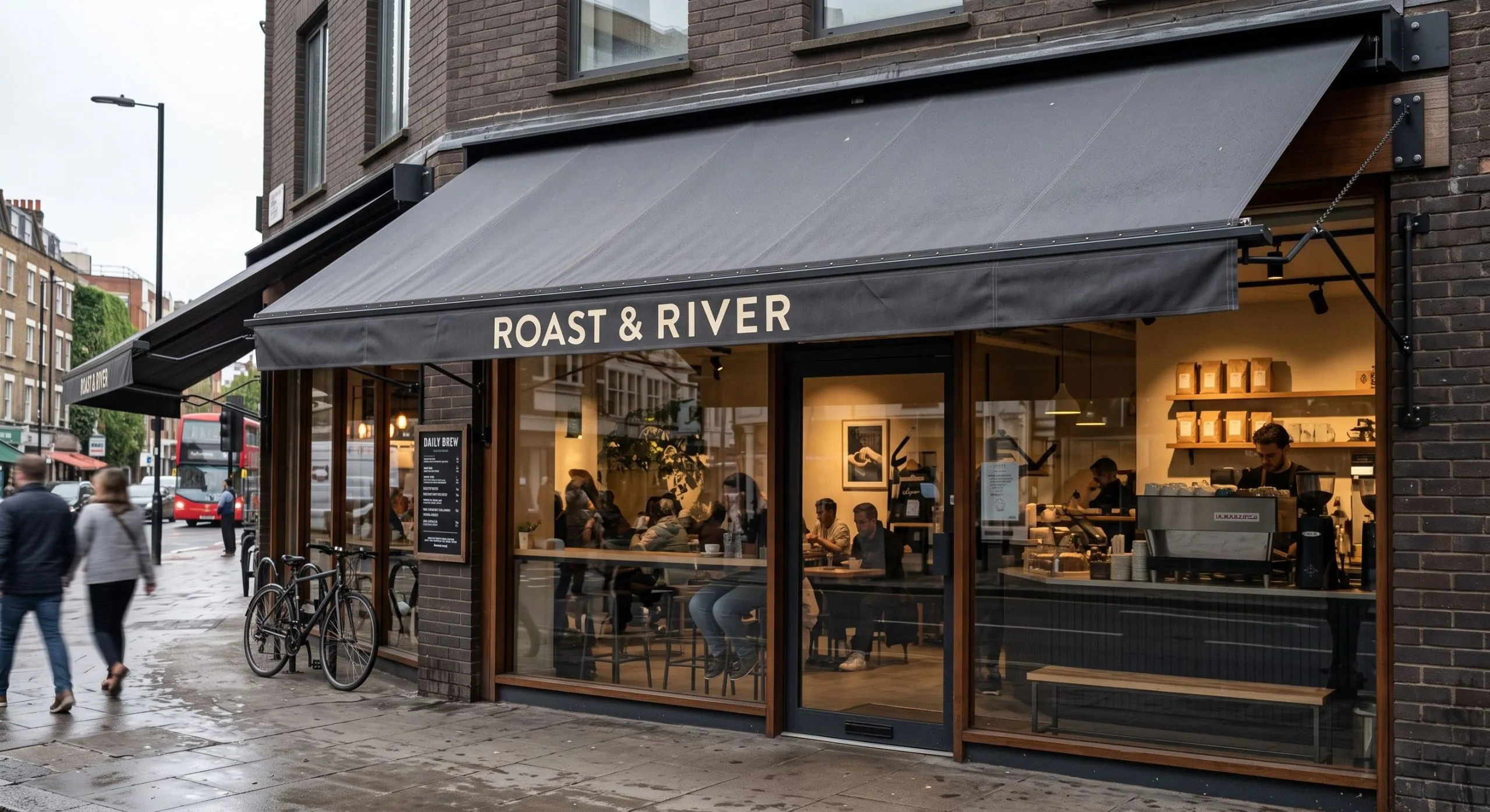 custom storefront awning