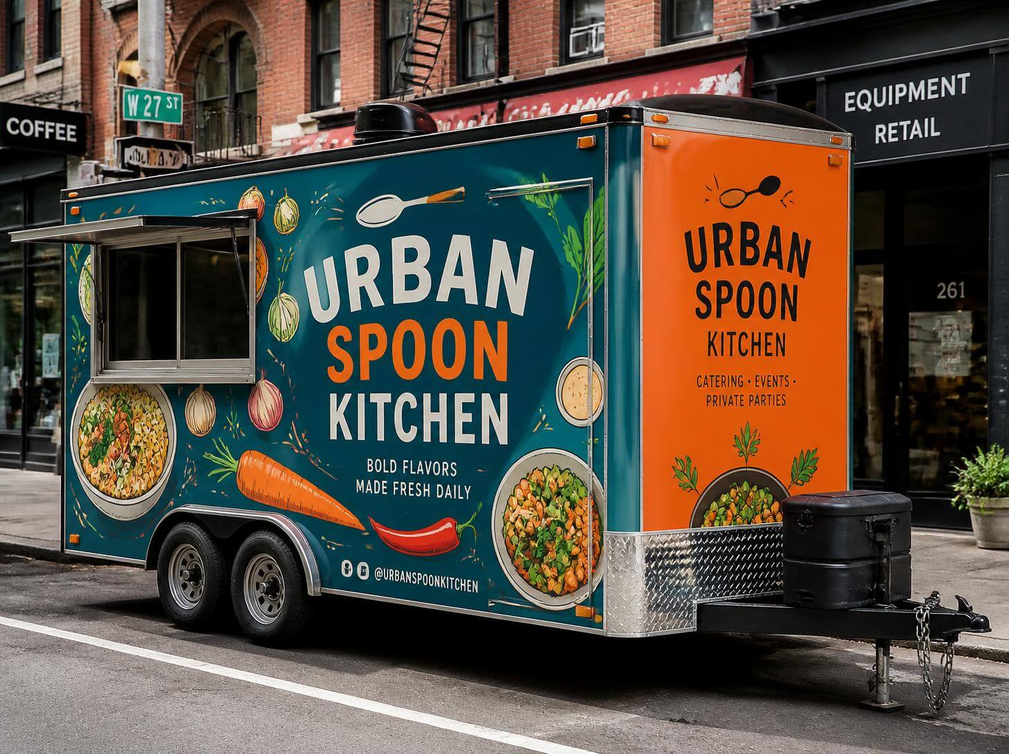 custom vinyl trailer graphics nj