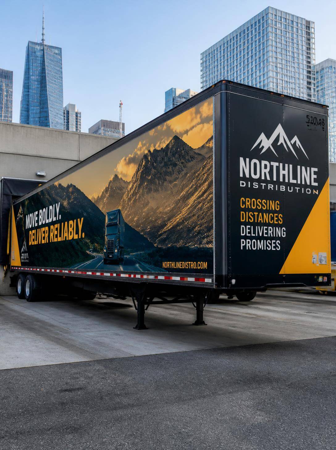 full trailer wrap