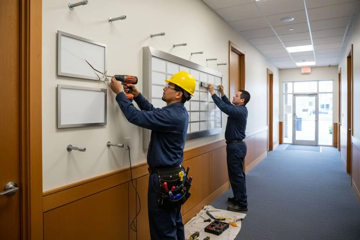 interior signage maintainence service