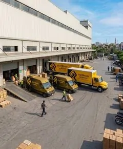 logistic fleet wrap