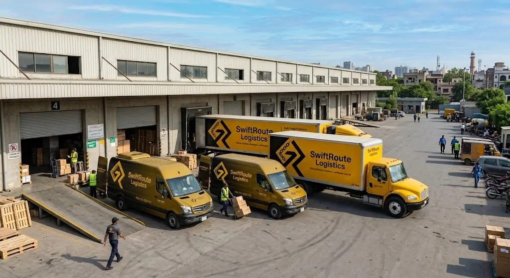 logistic fleet wrap