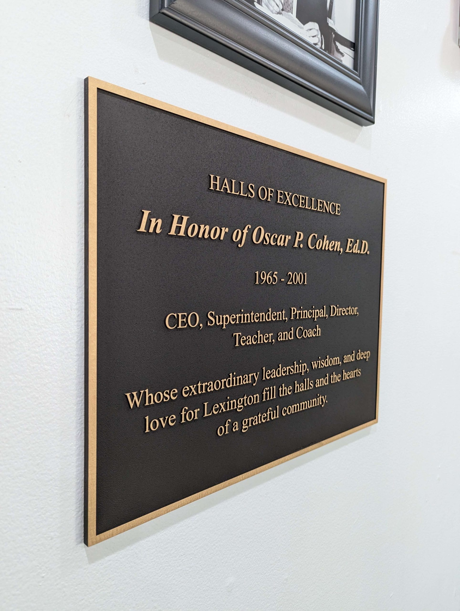 metal plaque nj