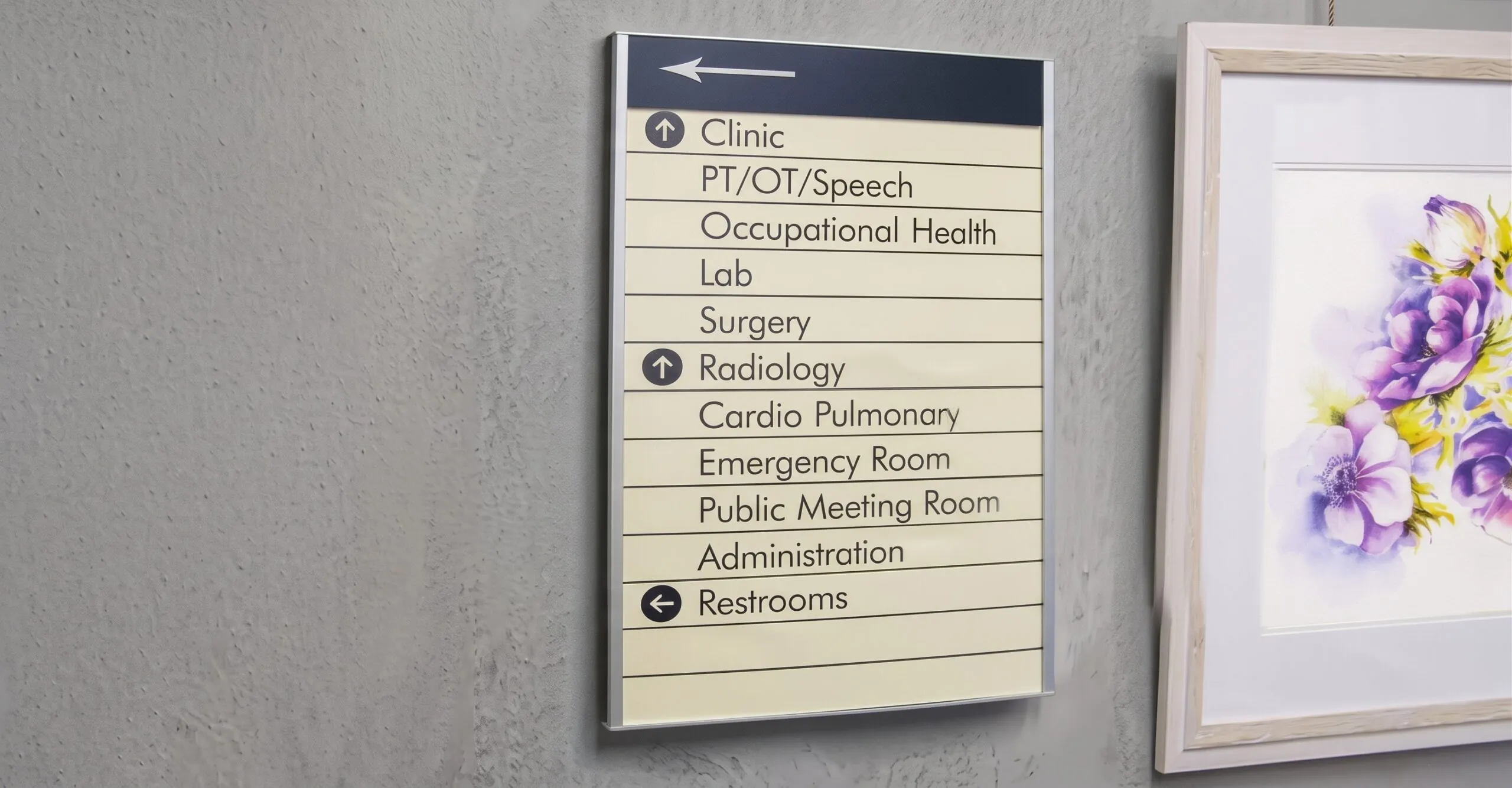 office building directory signs nj