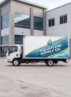 partial truck wrap