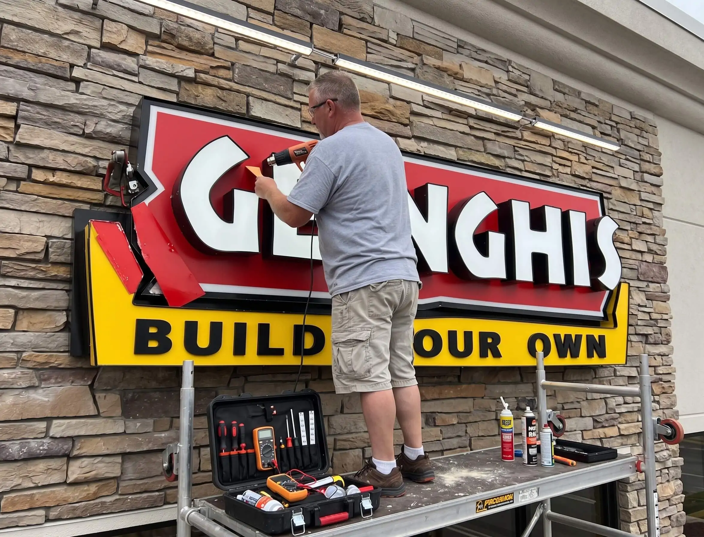 sign repairing service in nj