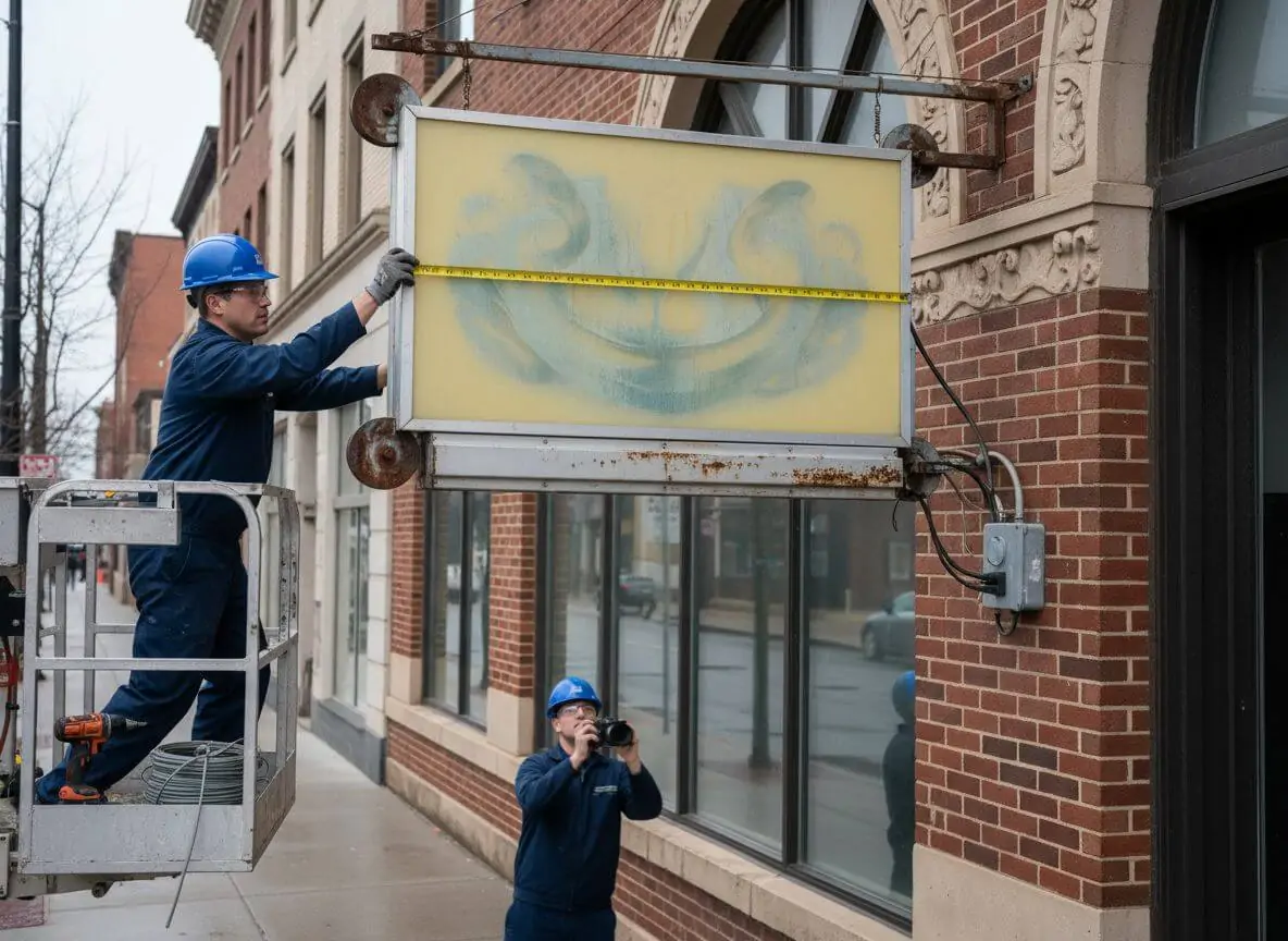 signage replacement