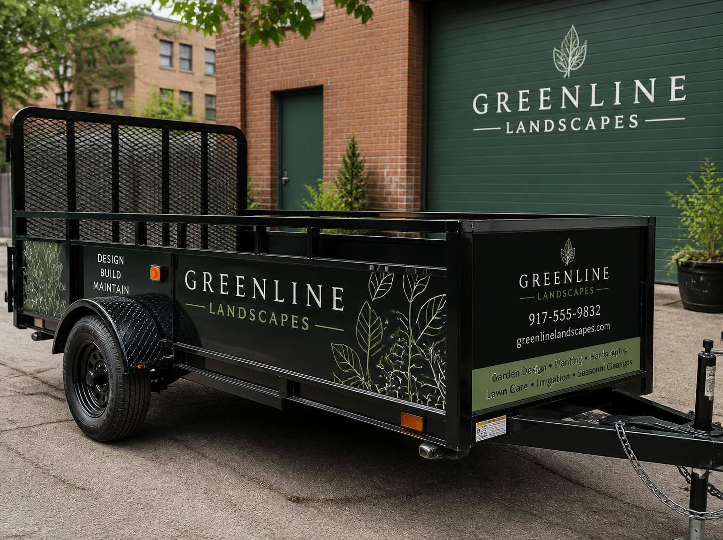utility trailer wrap