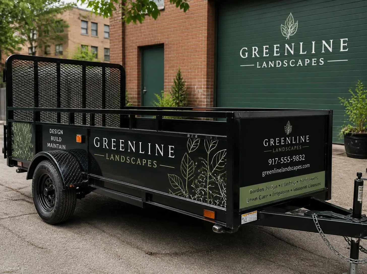 utility trailer wrap