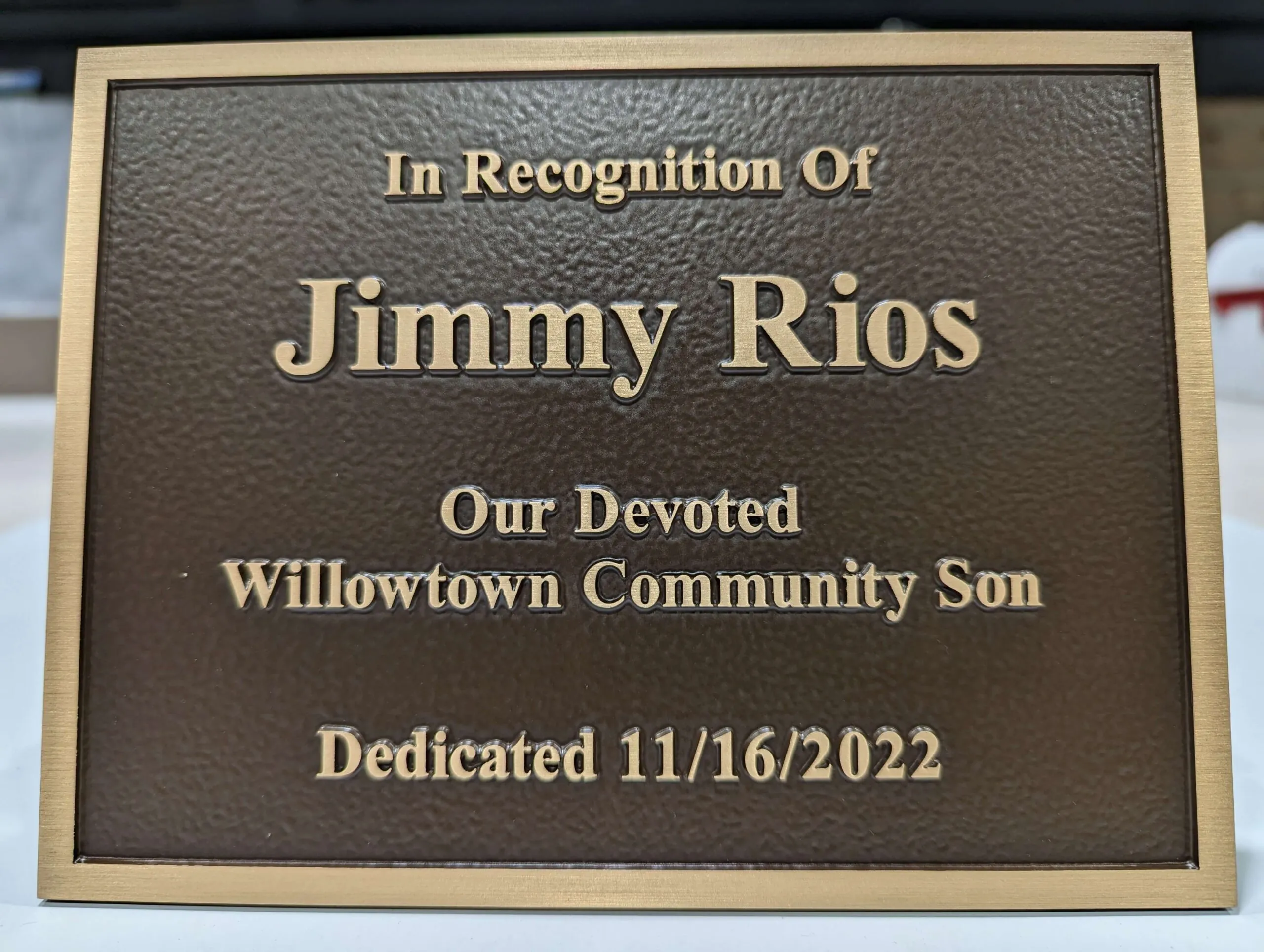 Bronze Plaques