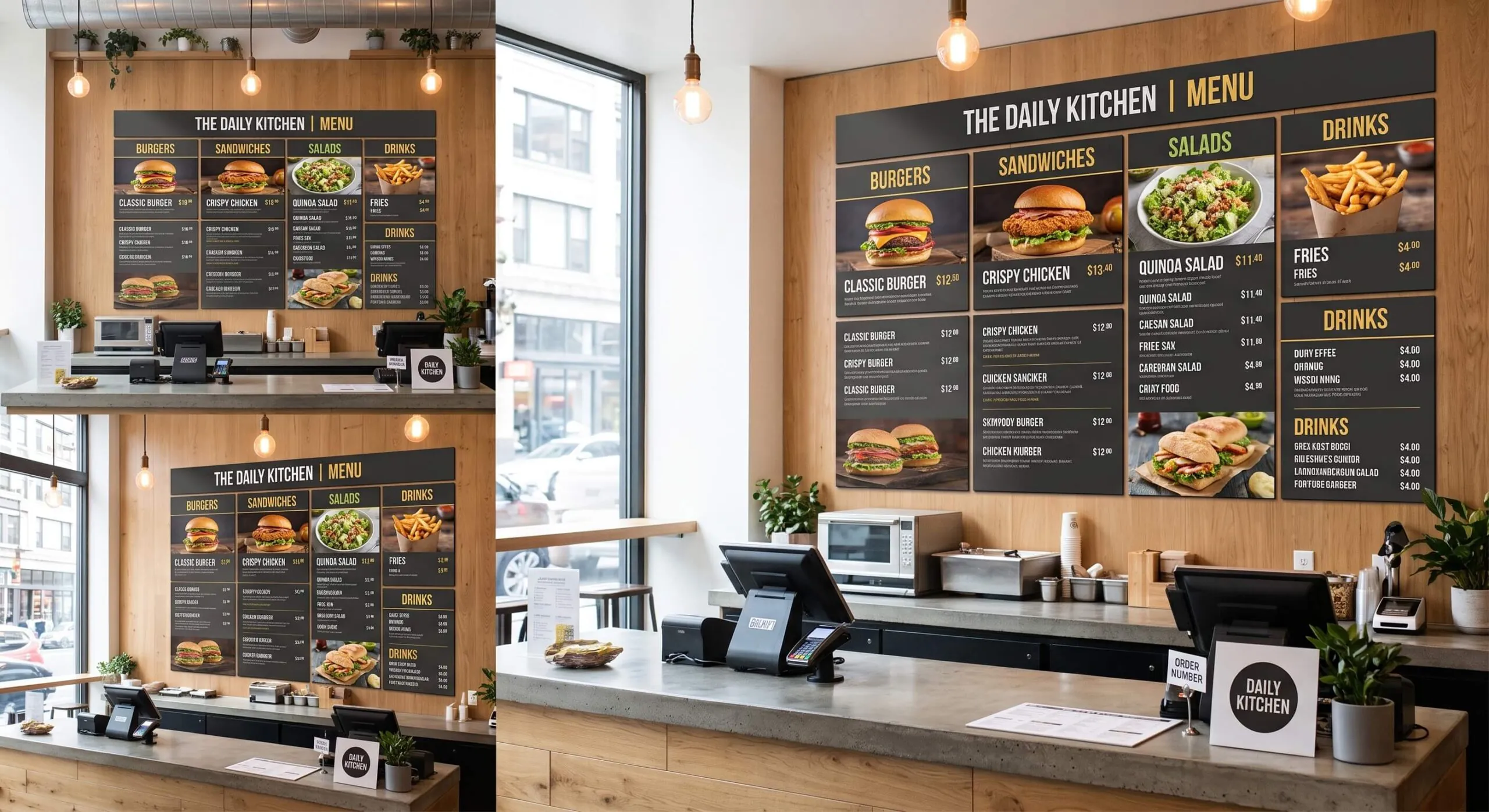 Magnetic Menu Systems for Restaurant Chains