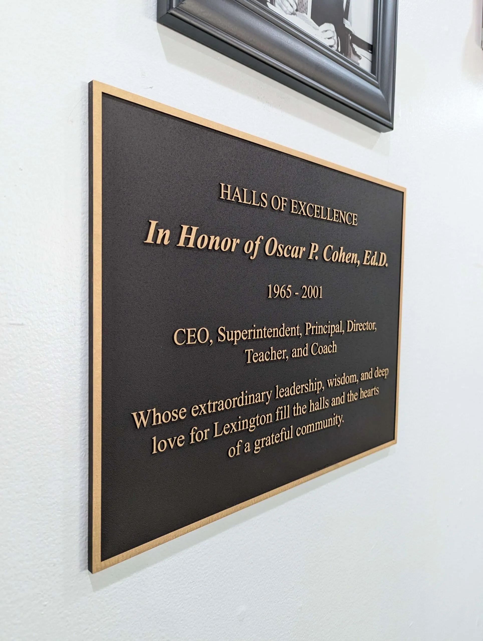 Precision Tooled Plaques