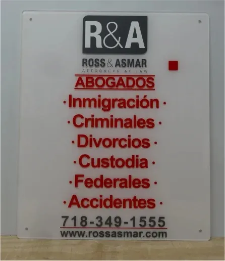 acrylic signs gogi signs