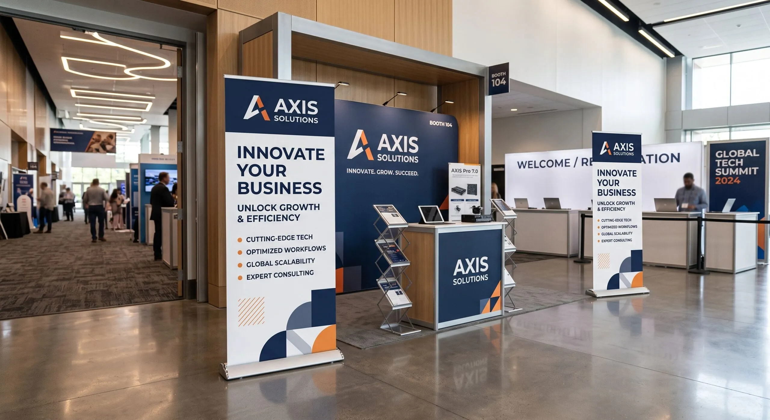 banner stands nj