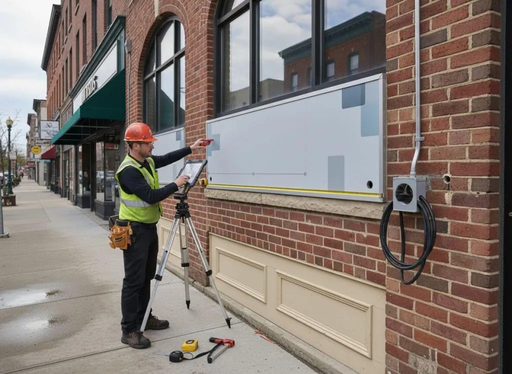 buildable storefront sign design