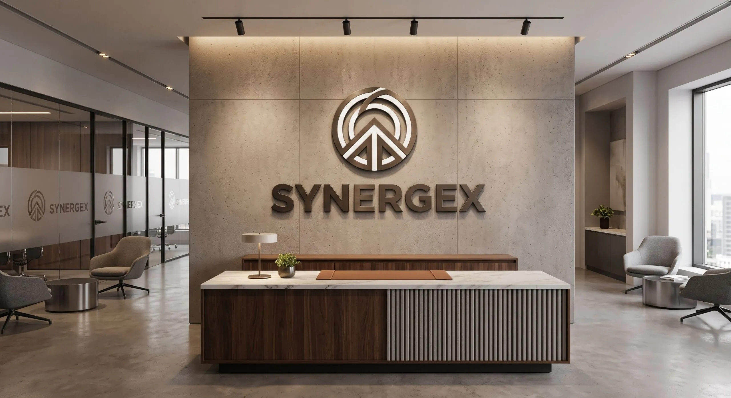 dimensional lobby signs