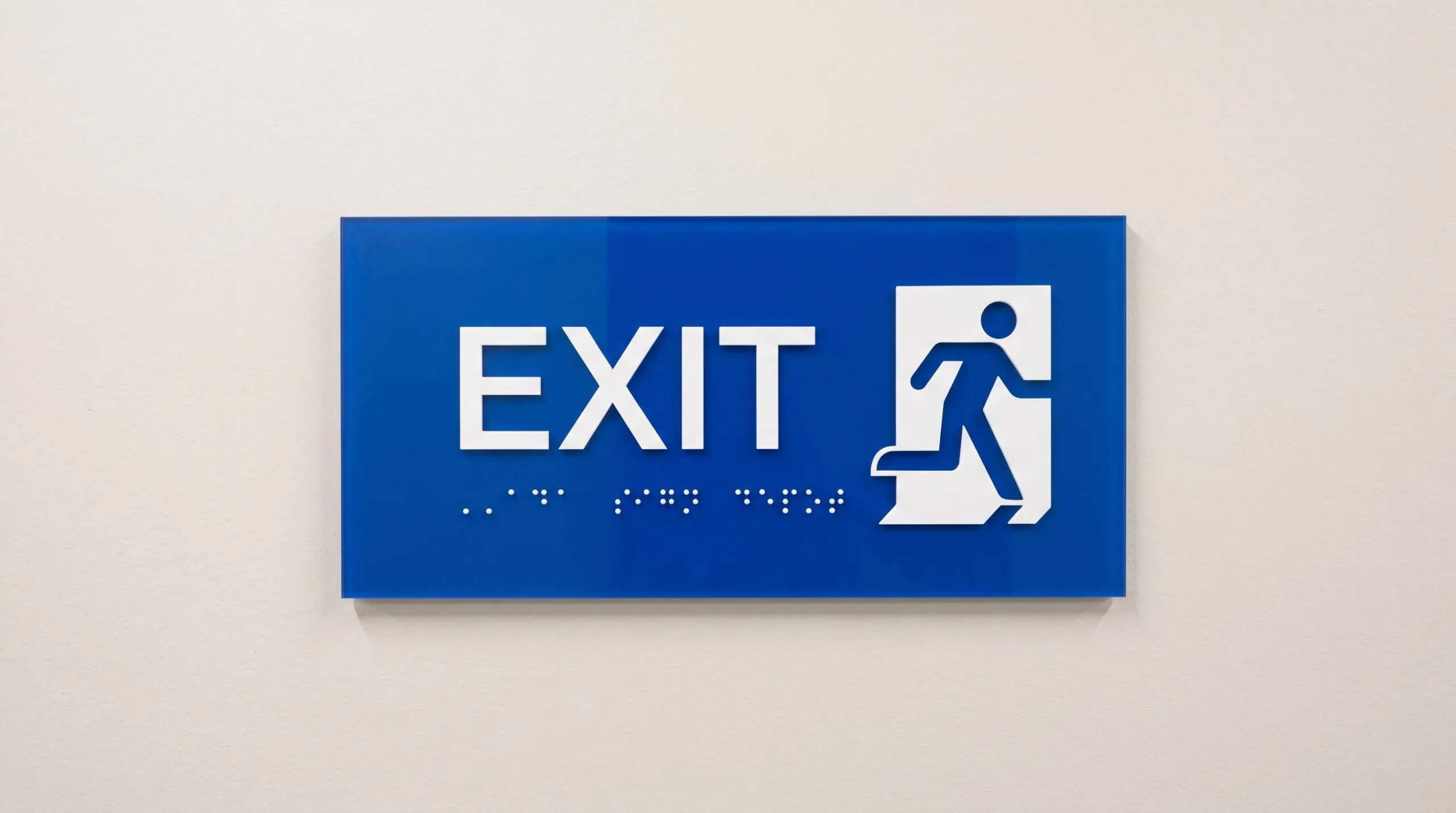 exit signs