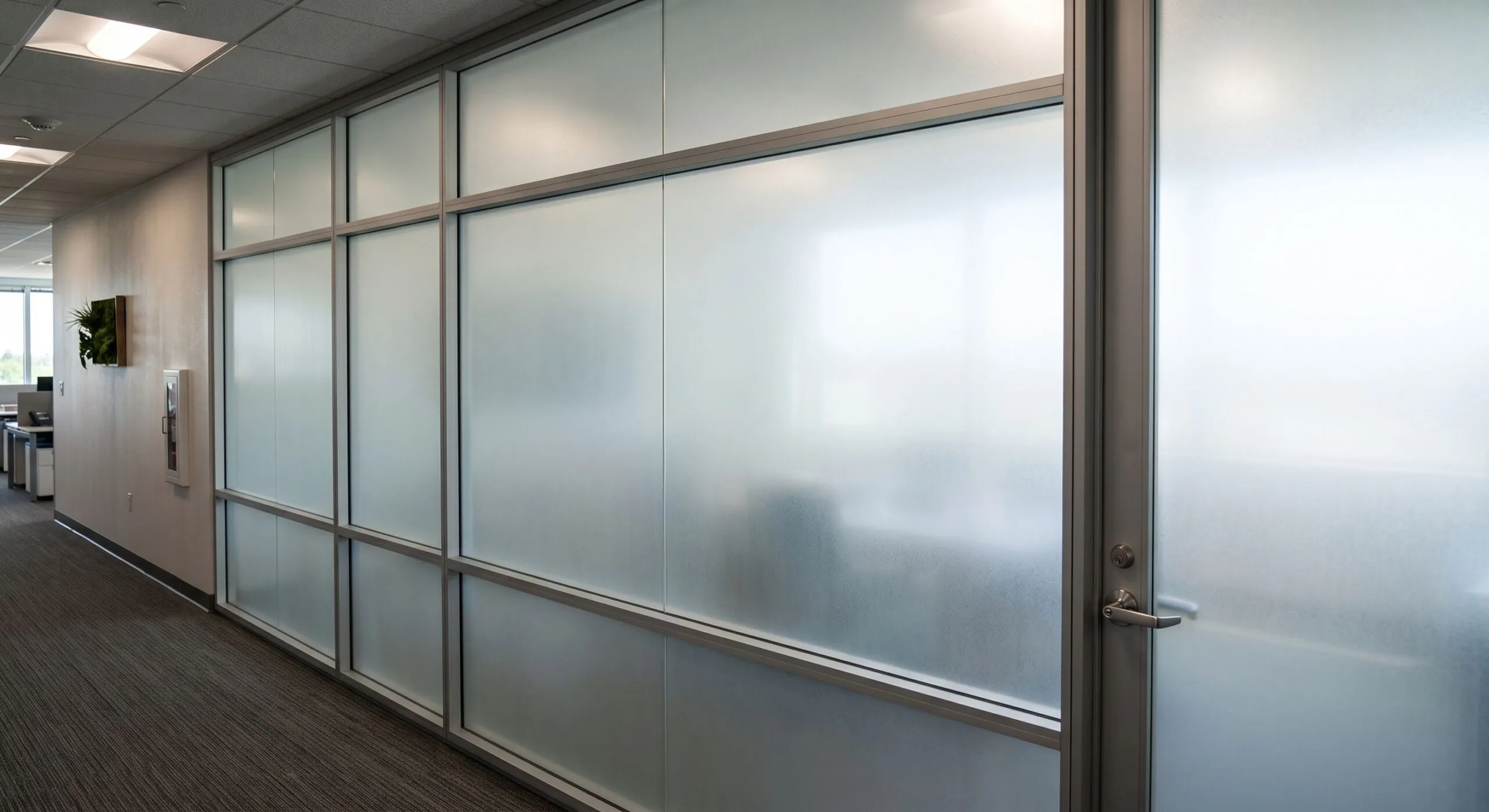 full window frosting for offices
