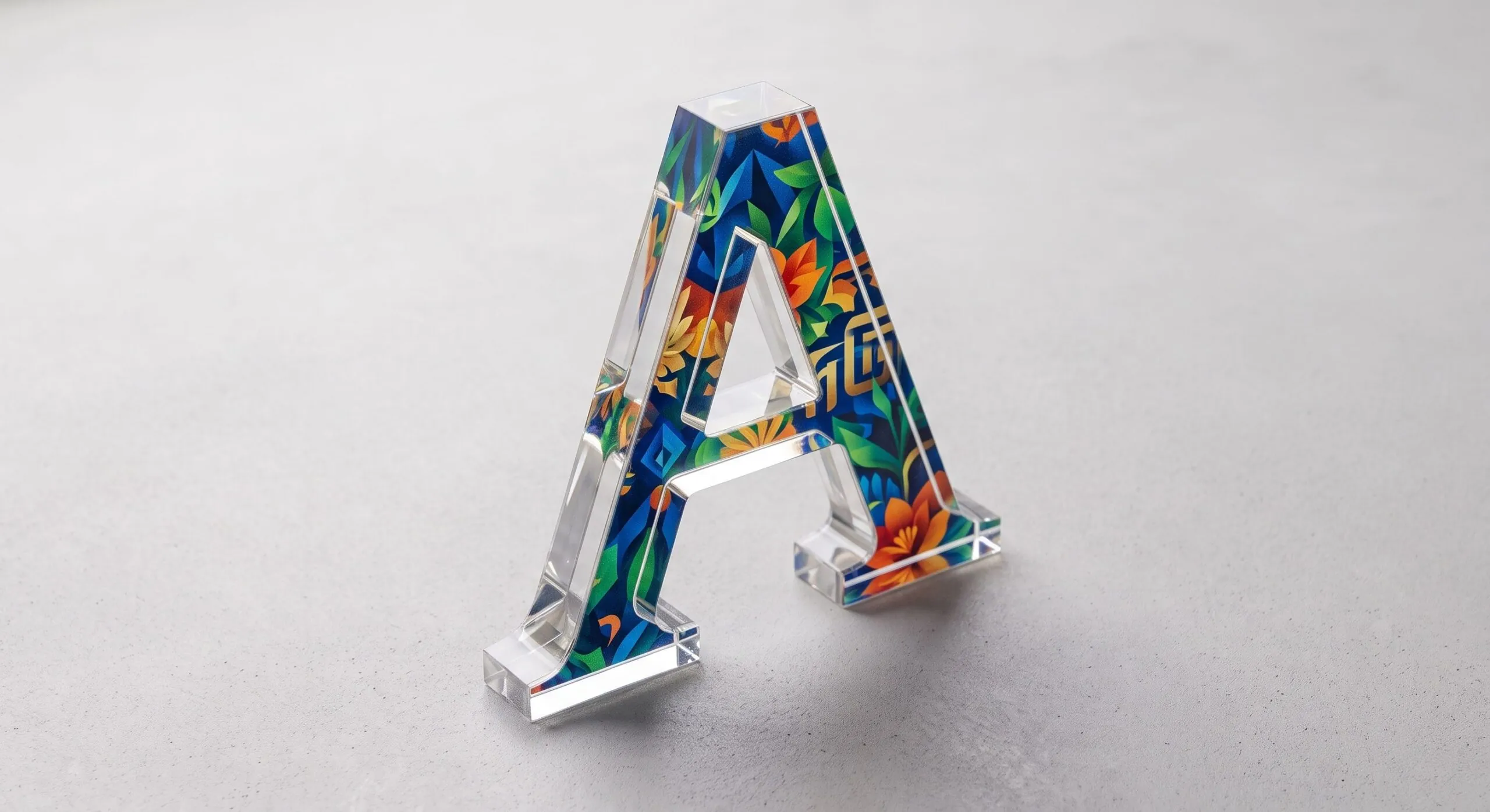 printed acrylic