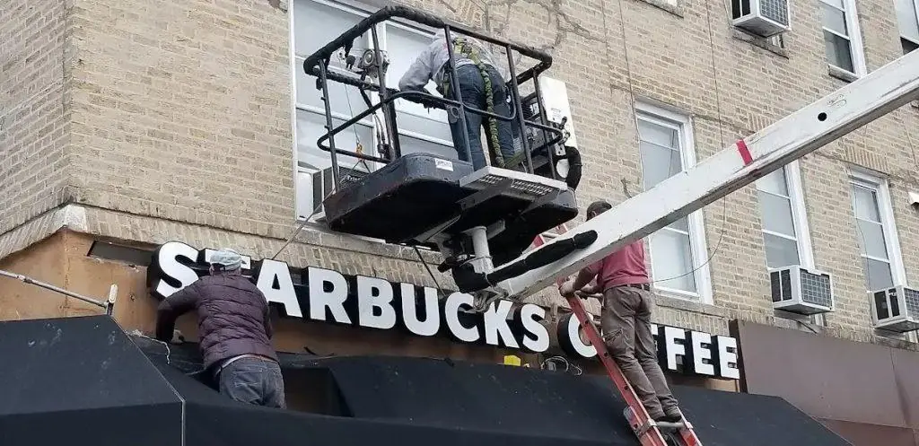 A chain looks the same on every corner because every sign follows one standard