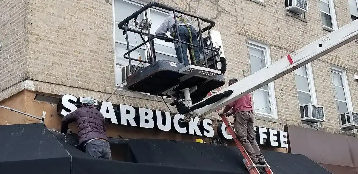 A chain looks the same on every corner because every sign follows one standard