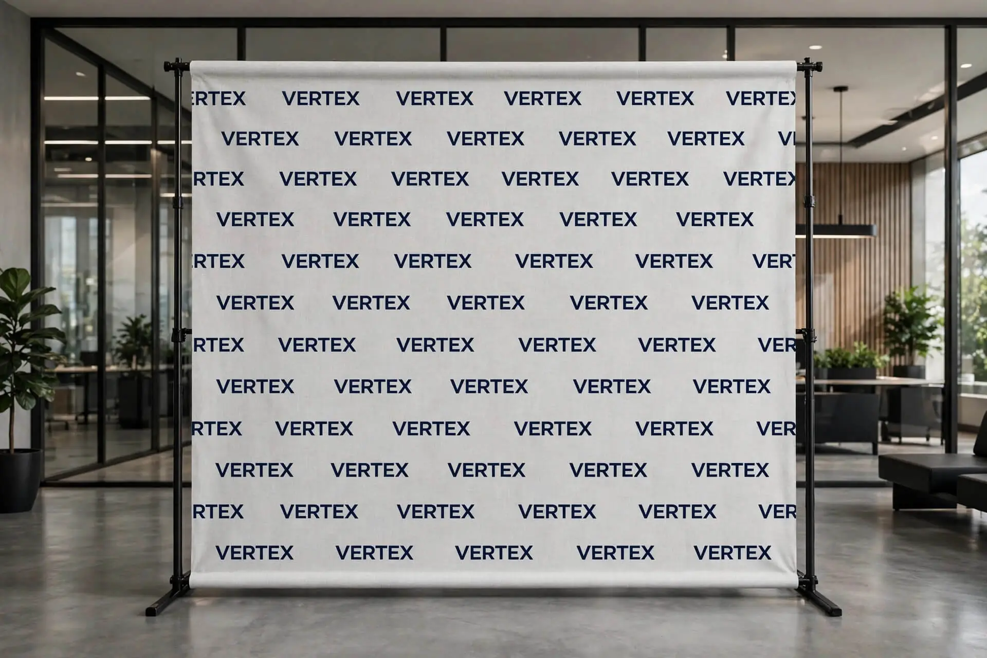 Custom event backdrop