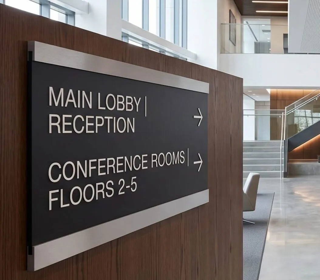 building wayfinding signage